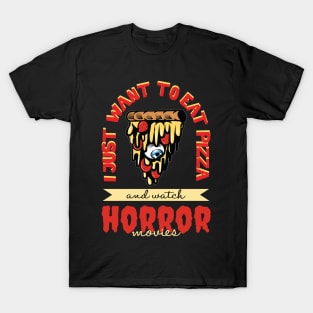 Pizza and Horror T-Shirt